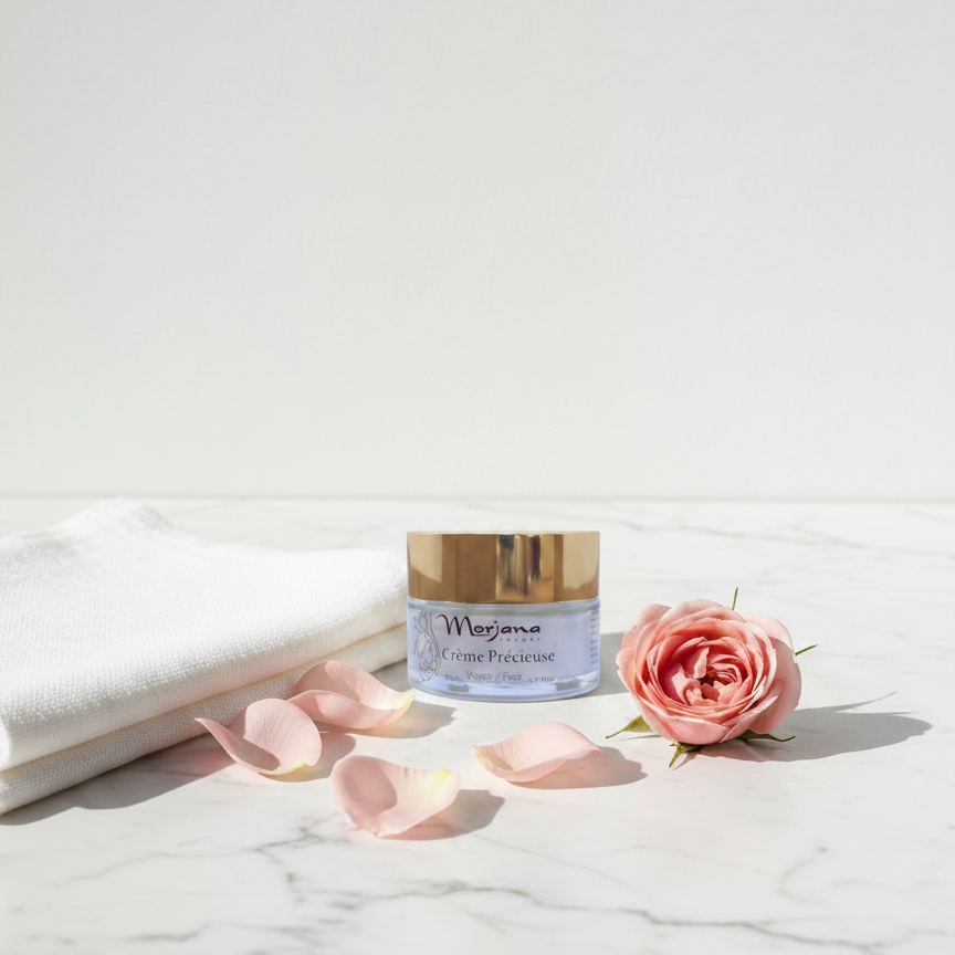Crema facial proaging con aceite de argán y efecto tensor Morjana