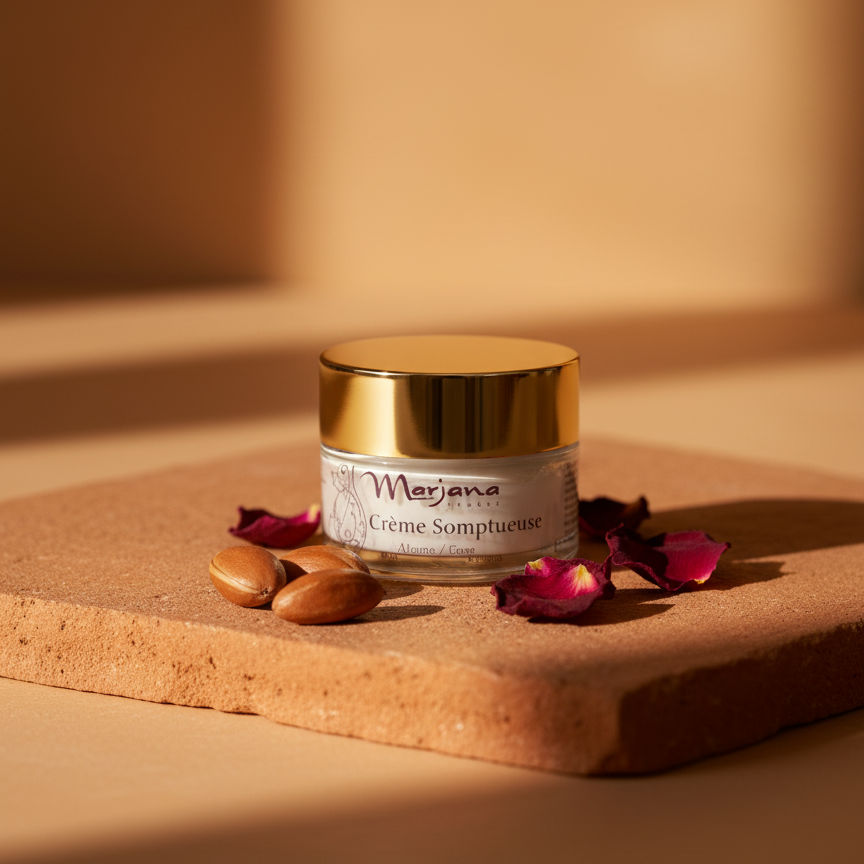 Crema facial proaging antienvejecimiento con células madre de argán Morjana