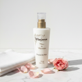 Leche limpiadora facial con agua de rosa y aceite de argán Morjana